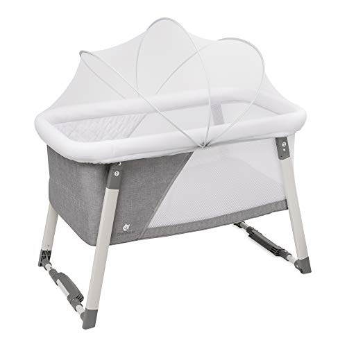 Travel Bassinet for Baby - Rocking & Sturdy Cradle - Includes Carry Case