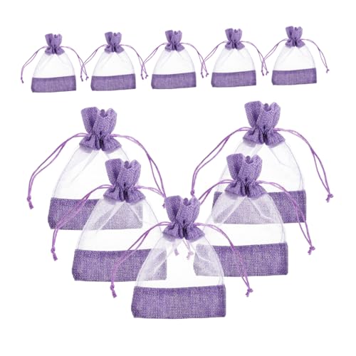 Bolsas Saco de Lavanda Vacías con Cordón 10 Unidades miniatura 1