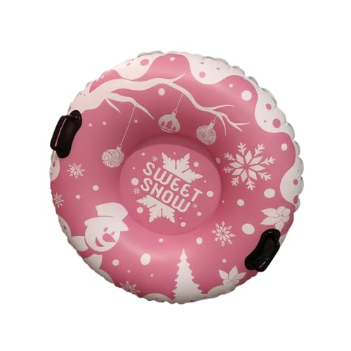 Tube de luge gonflable de Noël, le cadeau idéal pour glissade hivernale