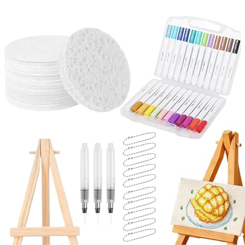 Generisch Pintura inflada para manualidades - Lápiz de dibujo con efecto burbuja, suministros de arte 3D para actividades familiares, niños, escuela, adultos, decoración de muebles para el hogar