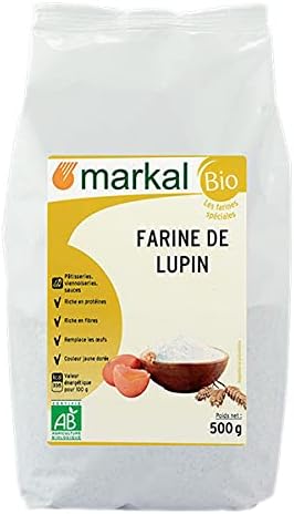 Farine de lupin toasté bio (500 g)