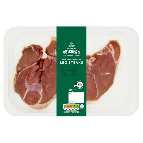 Morrisons Boneless Lamb Leg Steaks 300g