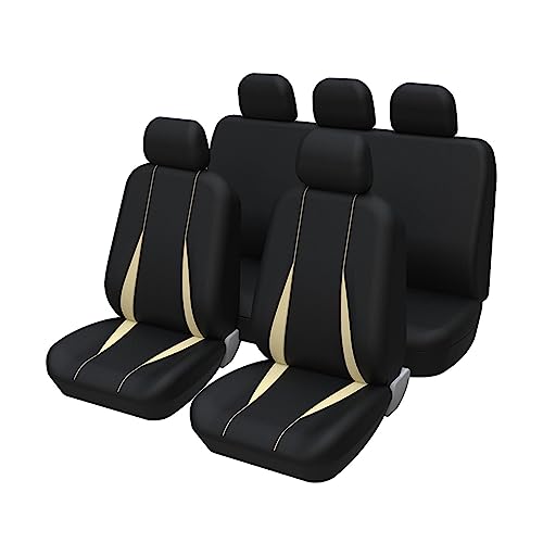 Housses sieges universelles pour sorties en famille avec Peugeot 208 beige
