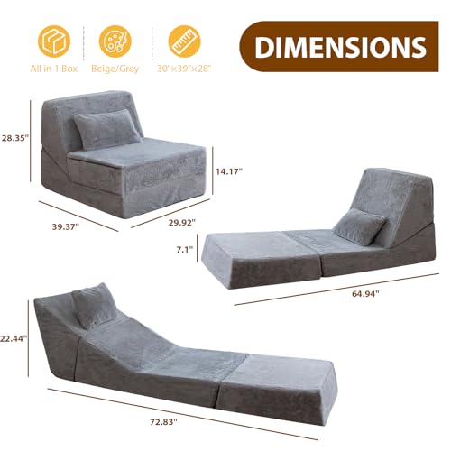 Listado y reviews de Futon gris para oficina en casa los mejores 10. 29 Imagen adicional