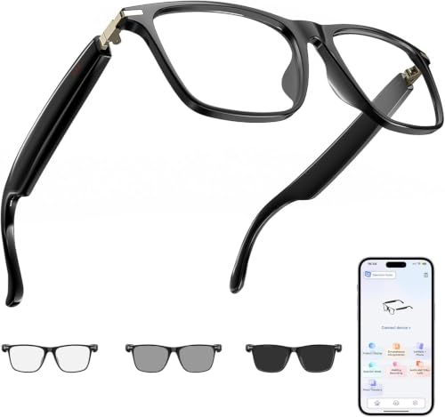 Shovira AI Translation Smart Glasses with 138 Languages Bluetooth Compatible ChatGPT Photo - image 1