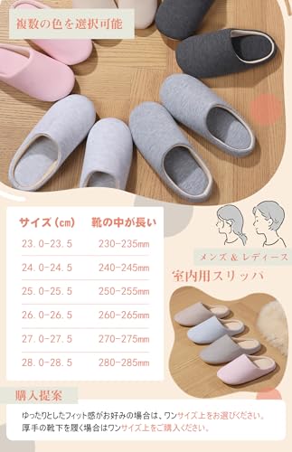 kepglow スリッパ 冬 室内履き ルームシューズ 滑り止め 静音 防寒 軽量 足冷え対策 暖かい 洗える 男女兼用 あったか もこもこ オールシーズン用 の商品画像 4