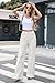 Allimy Womens Fashion High Waist Front Seamed High Rise Wide Leg Jeans Straight Leg Washed Long Jeans Pants Trousers Apricot 10