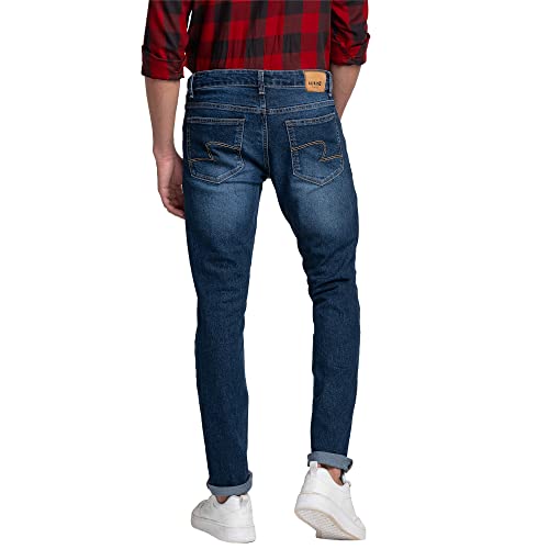 Image of Spykar Men's Rover Regular Fit Mid Rise Casual Jeans