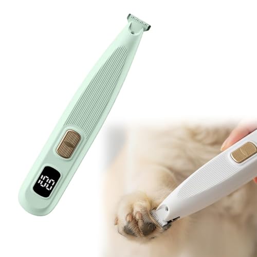 Tondeuse pour chien à 2 vitesses avec écran LCD et batterie autonome - 4