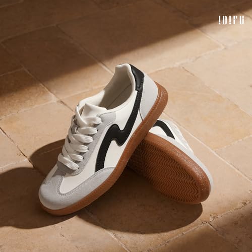 Image of IDIFU Womens Fashion Sneakers Comfortable Cute Casual Tennis Shoes