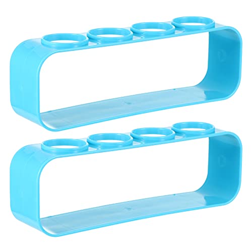 LIFKOME Test Tube Rack Set Pcs Tube Organizers Vials Rack for School Lab Teaching