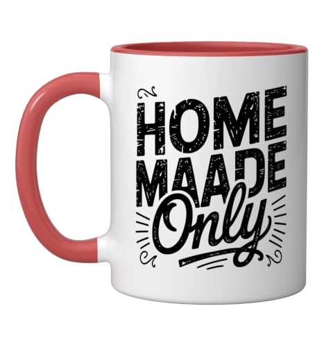 Cinnamon Roll Purist Who Never Buys Store Bought Pastries Ceramic Mug, Red/White