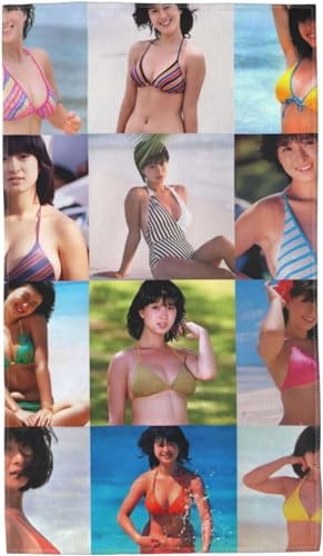写真 河合奈保子 (8) 速乾タオル 肌にやさしいタオル スポーツタオル フェイスタオル 業務用タオル バスタオル 旅行タオル 水泳 タオル パーソナライズ