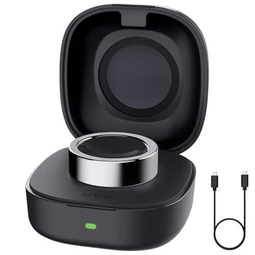 Compatible with Ou-ra Ring Gen3 - Smart Ring Wireless Charger Size 13 600mAh Portable Travel Charging Dock