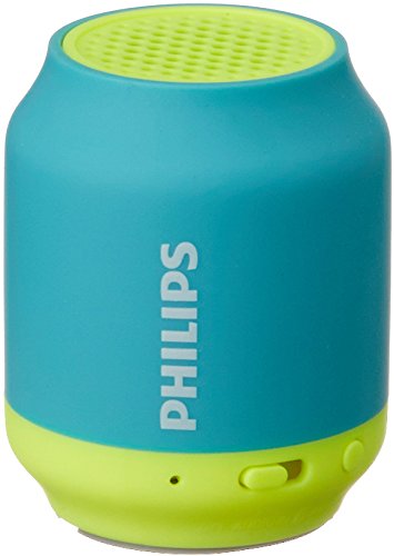 Philips BT50A/00 Portable Wireless Bluetooth Speaker, Blue