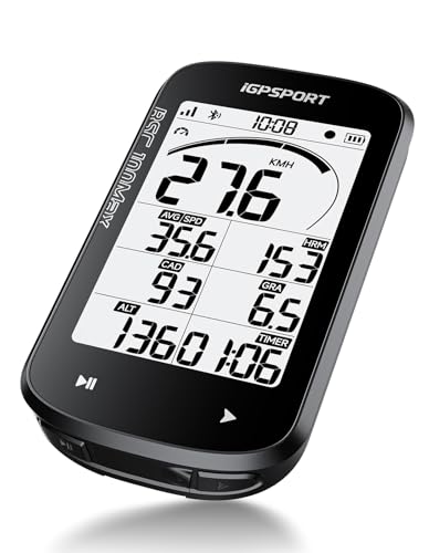 iGPSPORT BSC100MAX GPS Bicicleta, Pantalla 3' Grande, Inicio/Pausa Automático, 40h Autonomía, Datos Personalizables, Impermeable IPX7
