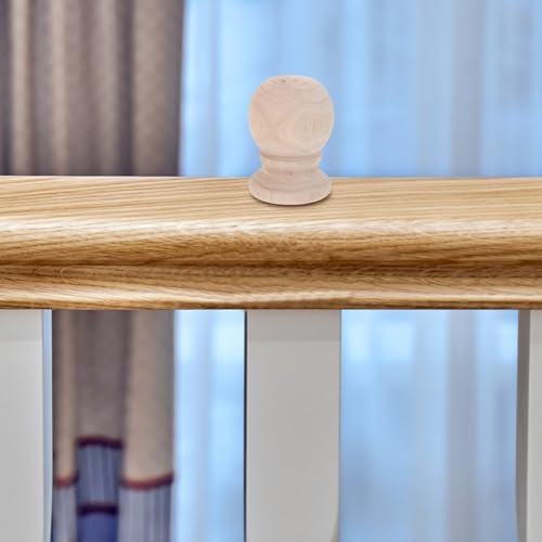 Remates de madera para mástiles contra la humedad, tapas redondas protectoras de postes 4