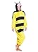Boland- Costume Tuta Peluche Ape per Adulti, Giallo/Nero, max 1,95 m, 88444
