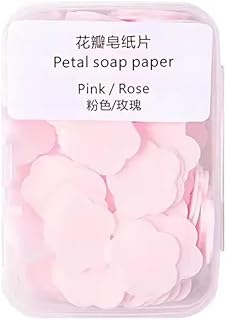 طقم ورق صابون وردي 3 قطع من Next store – مريح وسهل الحمل – للاستخدام الشخصي أثناء السفر والشنطة – تنظيف سريع وفعال – رقيق وآمن للبشرة (بينك)