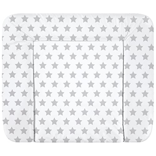Alvi Wickelauflage Molly 75x85 cm Stars silber großer Stern 609-9