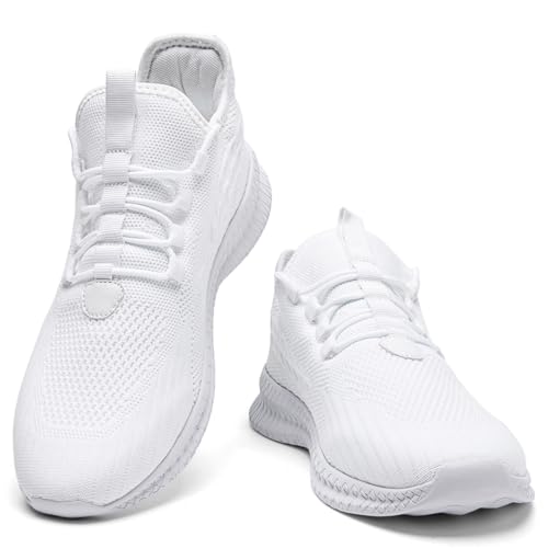 Mens Walking Shoes Tennis Sneakers Running Workout Jogging Rubber Athletic Sole Ultra Light Breathable Comfortable Non Slip Fashion4
