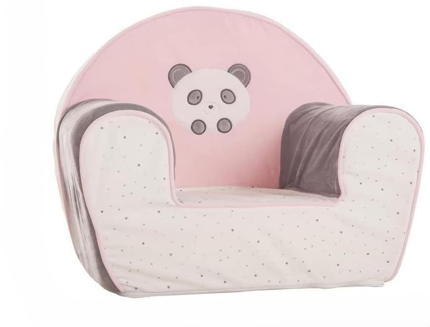 Creaciones Llopis Sillón Infantil para Niños y Niñas Diferentes Modelos (Oso Multicolor)
