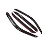 TuningPros Outside Mount Window Vent Visors Rain Guards Compatible with Chevrolet Suburban 1500 2000-2006 | Side Window Wind Deflectors Rain Shields | Smoke Tinted, 4 Pcs Set, DGWV-030-2 #1
