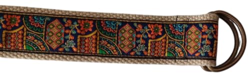 KVR Cotton Jacquard floral Designer waist belt fashion vintage multicolored girl teen women3