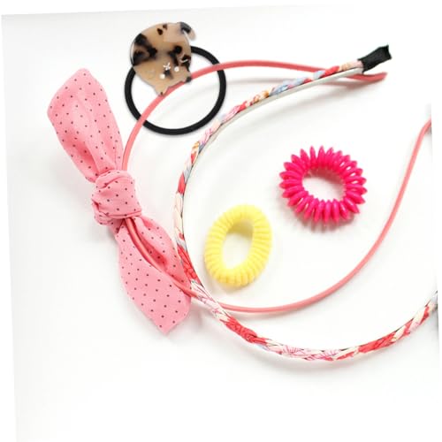 FRCOLOR 6pcs Hair Rings Cat Elastic Hair Bobbles Cats Hair Accessories Hair Bands Hair Ring Cute Funny Hair Ring Cat Hair Tieshair Rope Hair Bobbles For Girls - Image 4