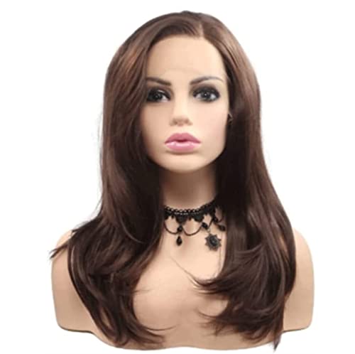 Perruque femme brune mi-longue idéale pour le quotidien et vos événements cosplay