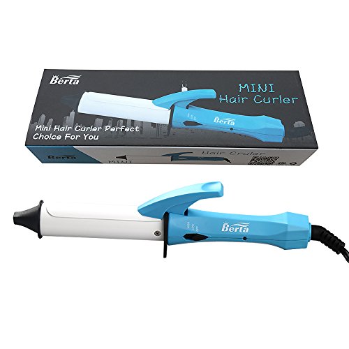 TRAVEL CURLING TONG Mini Ceramic Curling Iron With PTC Heater for Hair Styling