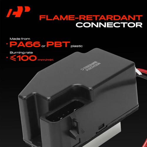 Image of A-Premium Front HVAC Blower Motor Resistor Compatible with Jeep Grand Cherokee 1997-1998 - with Wire Harness Kit, Replace# 4883692AA, 19194746