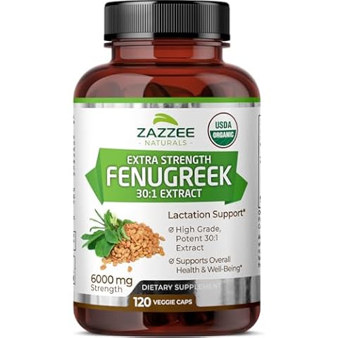 Zazzee Organic Fenugreek Extract Cover