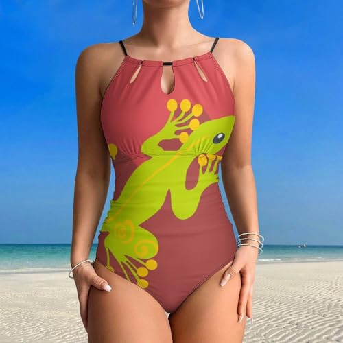 Monokini beachwear Gecko Vert : le maillot de bain idéal pour vos vacances - 2
