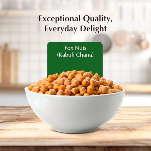 Amazon Brand - Vedaka Popular Unpolished Kabuli Chana | 1 Kg | Naturally Rich In Protein | Naturally Cholesterol-Free