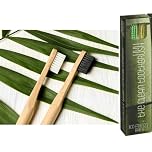 The Clean Toothbrush | Eco-Friendly and Socially Responsible Manual Toothbrush | Pack of 2 | Made from 100% Biodegradable, Sustainably Grown Moso Bamboo