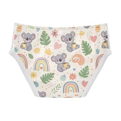 ODAWA Cute Cartoon Koalas Tag Free Toddler Cotton Underwear, 2T Underwear Boys2
