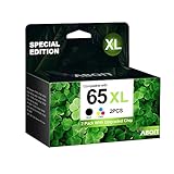 ABOIT Remaunfactured 65XL Ink Cartridge Replacement for HP 65 65 XL 65XL Ink for HP Envy 5055 5052...