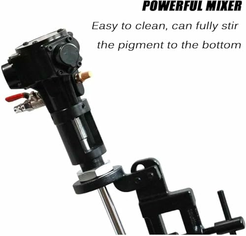 Agitateur pneumatique 2500 TR/Min et mélangeur avec pince de serrage