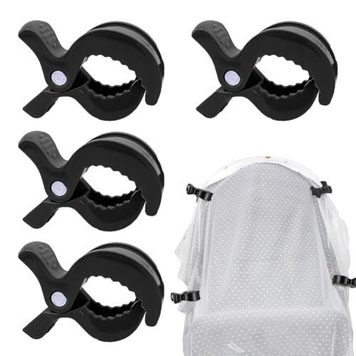 4 Stück Kinderwagen Klammern,Klammern Kinderwagen,Kinderwagen...