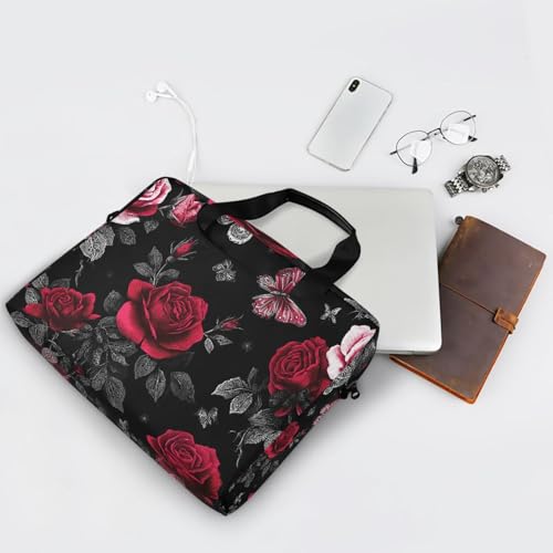 Maletín para portátil con diseño mariposa 13-15.6 pulg miniatura 7