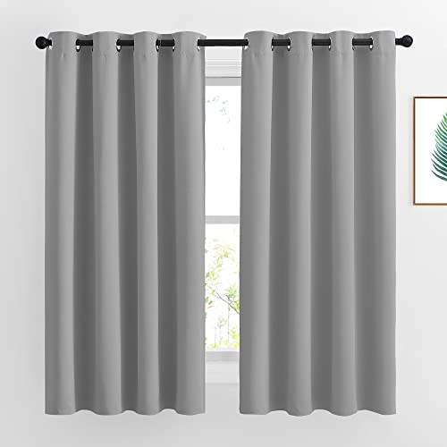 NICETOWN Bedroom Blackout Curtains Panels - Window Treatment Thermal Insulated