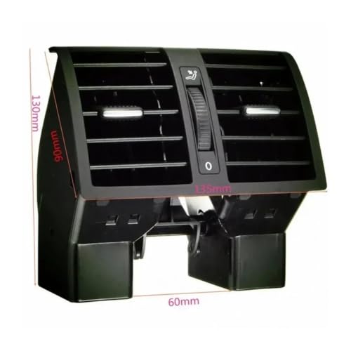 Cubierta de ventilación de aire acondicionado trasera 1TD819203 para salpicadero VW 5