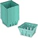 Green Molded Pulp Fiber Berry/Produce 1 Pint Vented Basket/Container by MT Products - (15 Pieces)
