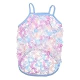 Chaleco para Mascotas Chaleco de Encaje Camisa de Perrito de algodón Ropa Mascotas Ropa para Perros pequeños Chaleco Tipo Delgado para Mascotas Chaleco Delgado para Mascotas Hohopeti