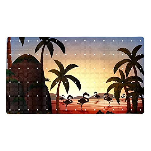 Tapis de bain antidérapant pour bébé avec trous de drainage - 2