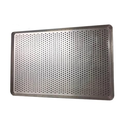 Bandeja para cocinar al vapor rectangular construida en aleación de aluminio duradera 3