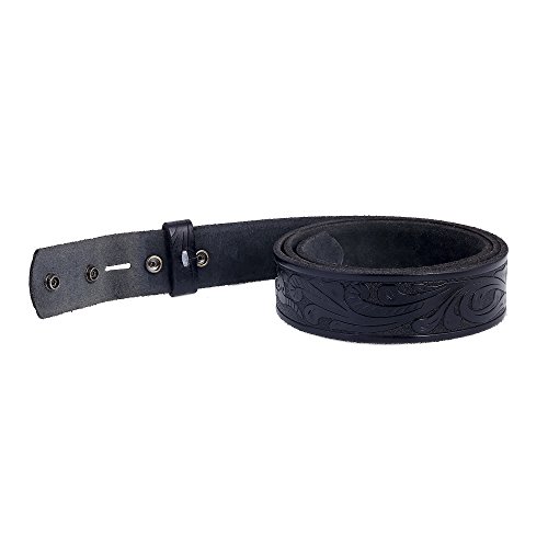 Image of Gelante Genuine Full Grain Leather Belt Strap without Belt Buckle