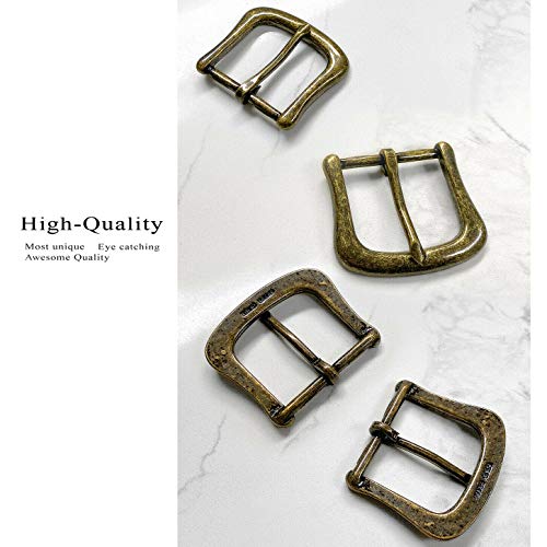 Genuine Full Grain One-Piece 100% Leather Belt With Polished Solid Brass Buckle 1-1/2"(38mm) Wide - Assembled in the U.S4