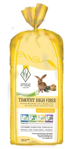 Timothy High Fiber Hay, 25Lb, Yellow